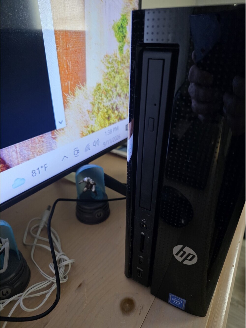 HP Slimline 270-p033w Intel Celeron G3930@2.9GHz 4GB RAM 500GB HDD Win 11 Home